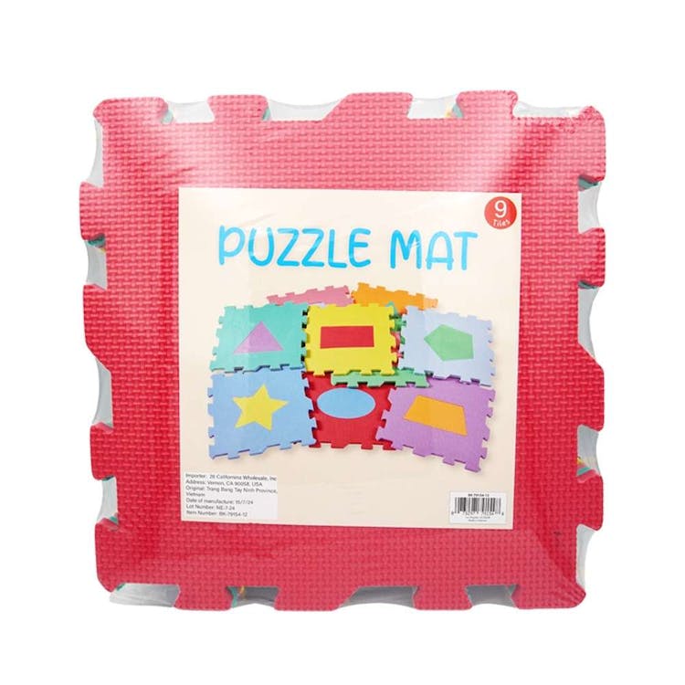 Shapes Puzzle Mats - 9 Piece 2