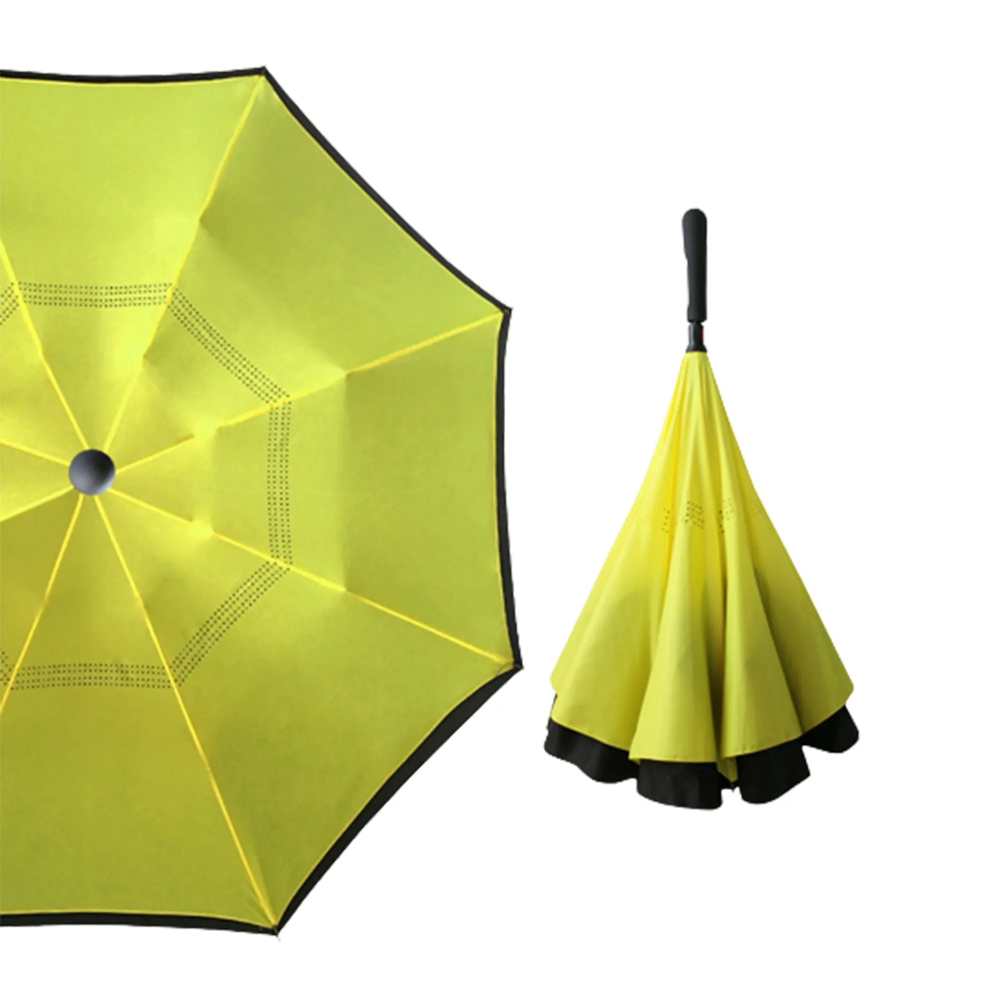 48" Two-Tone Inversion Umbrella 2