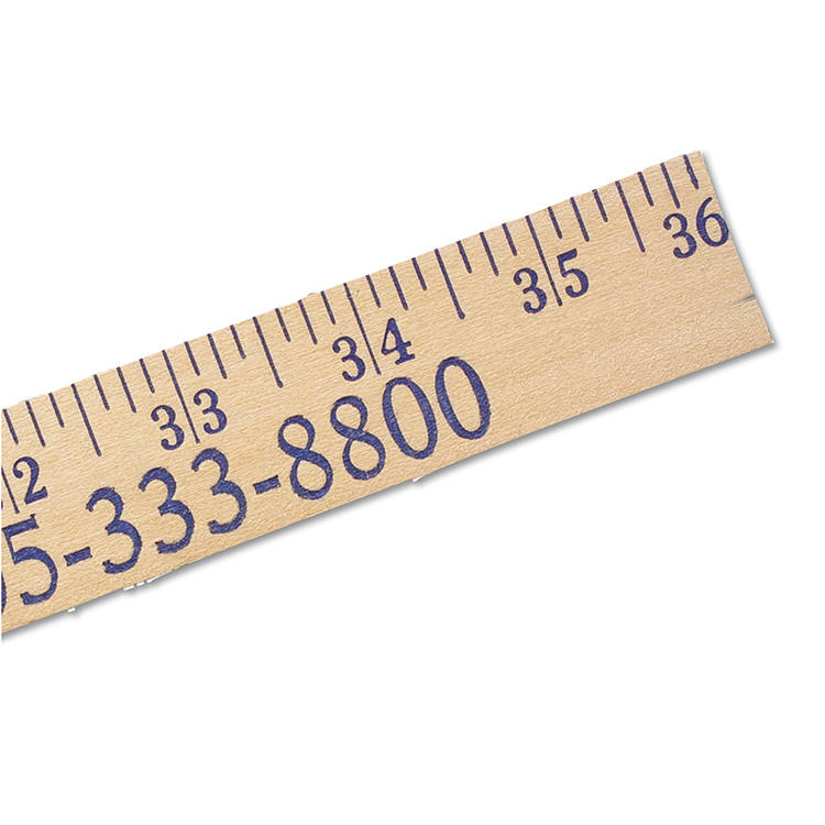 Heavy-Duty Yardsticks - Natural Finish 2