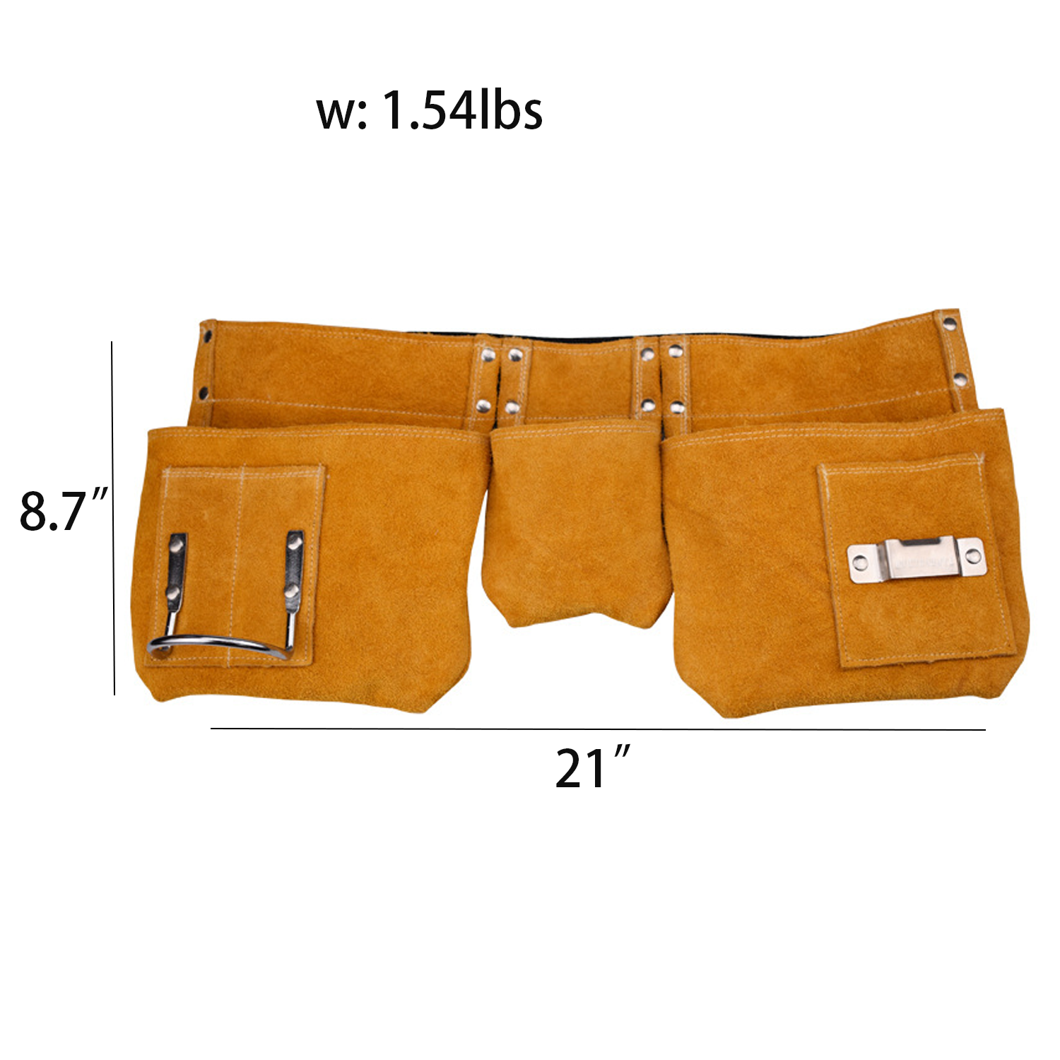 Genuine leather Garden Tool Belt 6