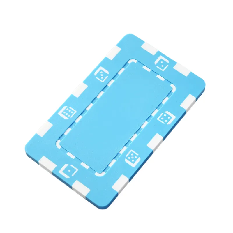 Rectangular Poker Chip 1.77x2.95 Inch Durable ABS Design 17