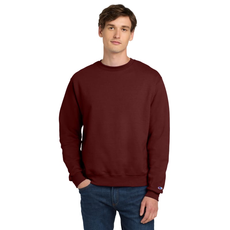 Champion Powerblend Crewneck Sweatshirt. 1