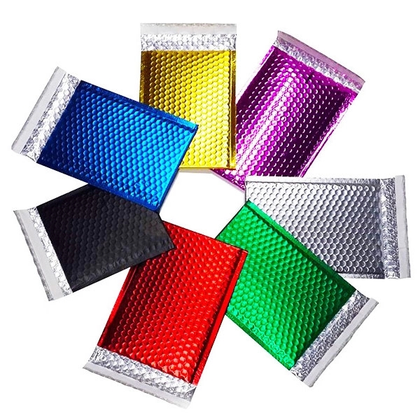 Metallic Aluminum Foil Bubble Mailers 3