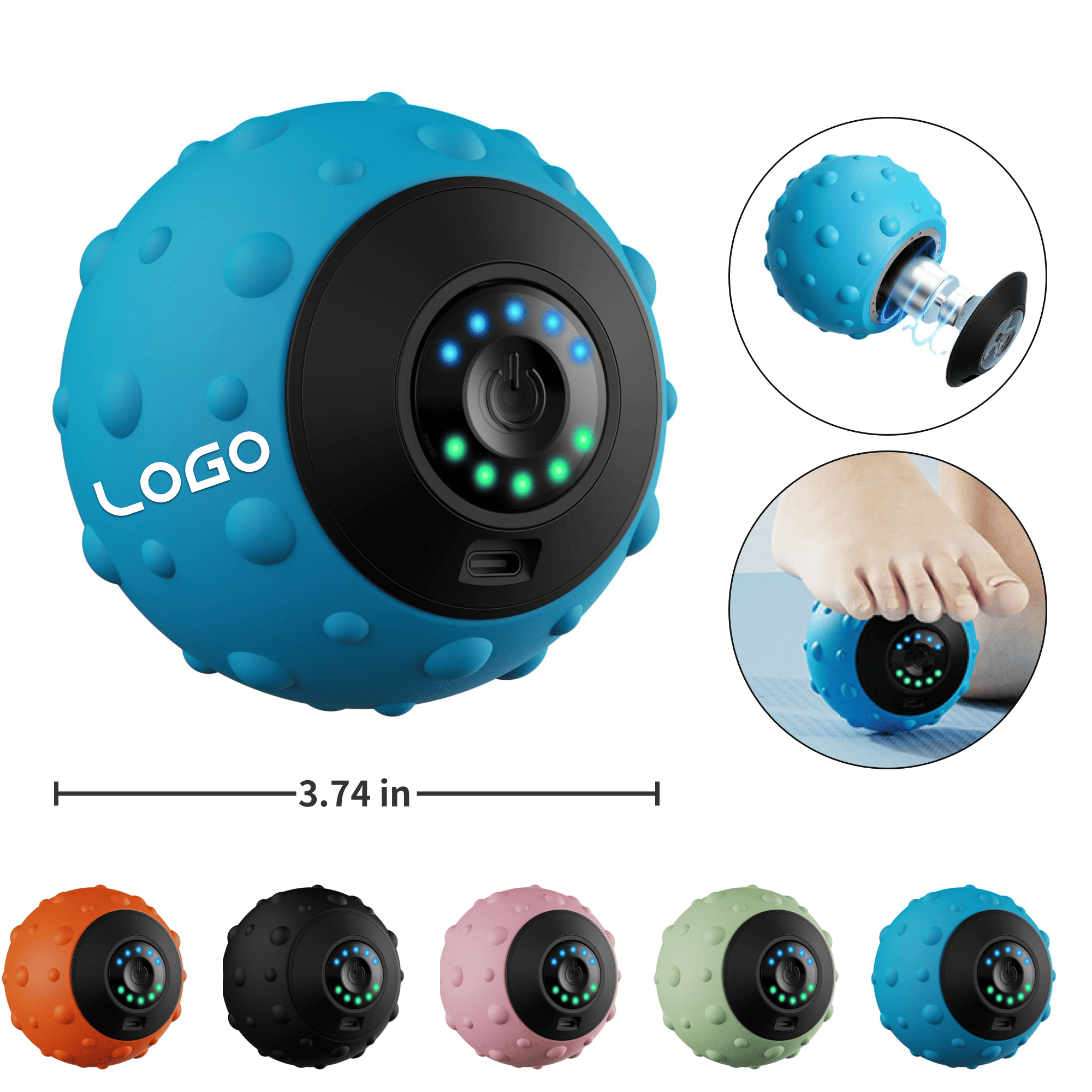 Electric Deep Tissue Fascia Release Ball 2