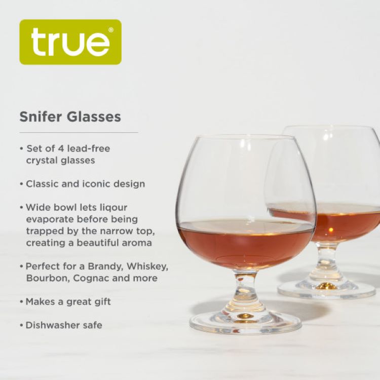 True® Snifter Glass, set of 4 6