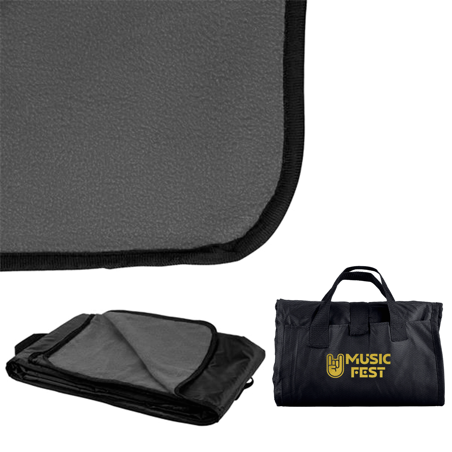 Fleece / Nylon Picnic Blanket 22