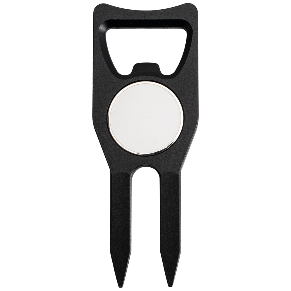TiTUS® Golf Tool Set - Aluminium Divot Tool, Ball Marker & Cap Clip