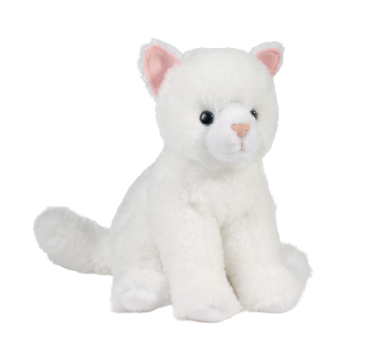 Winnie White Cat Mini Soft Stuffed Animal 2