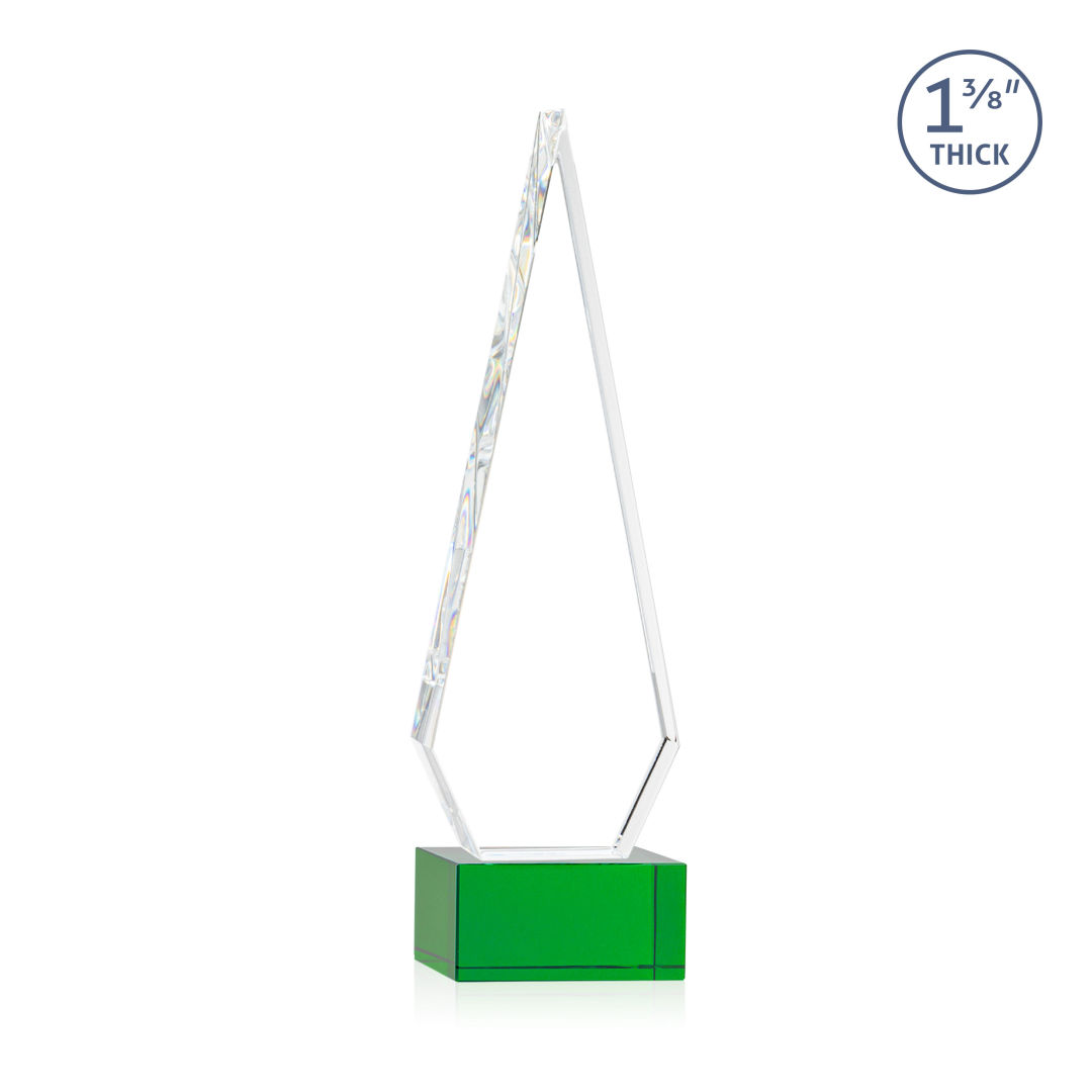 Springfield VividPrint™ Award on Hancock Base - Green 8