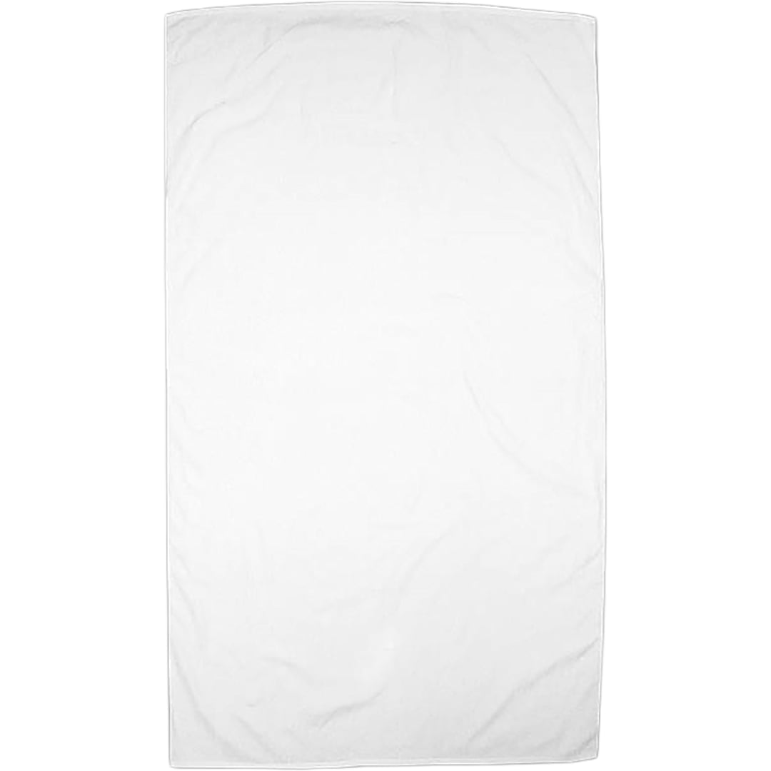 Superior Weight White Beach Towel 4