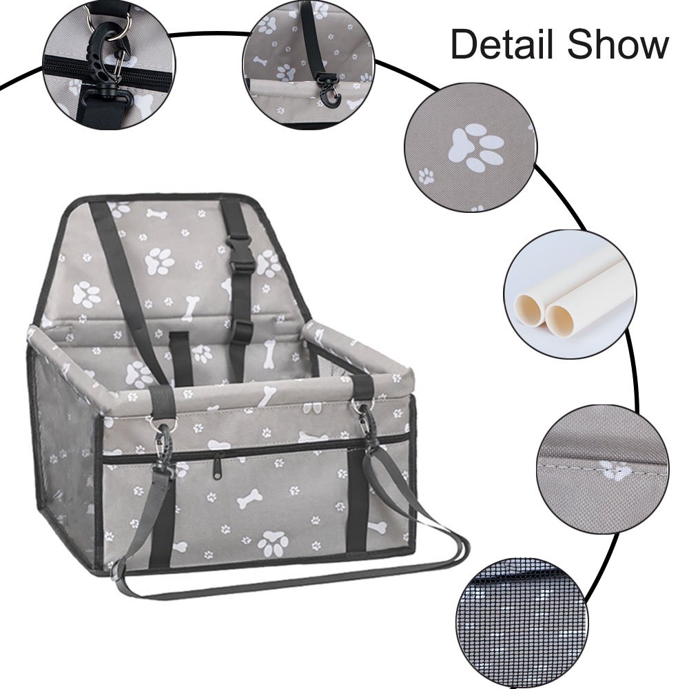 Pet Car Bag for Outside Car Seat 2