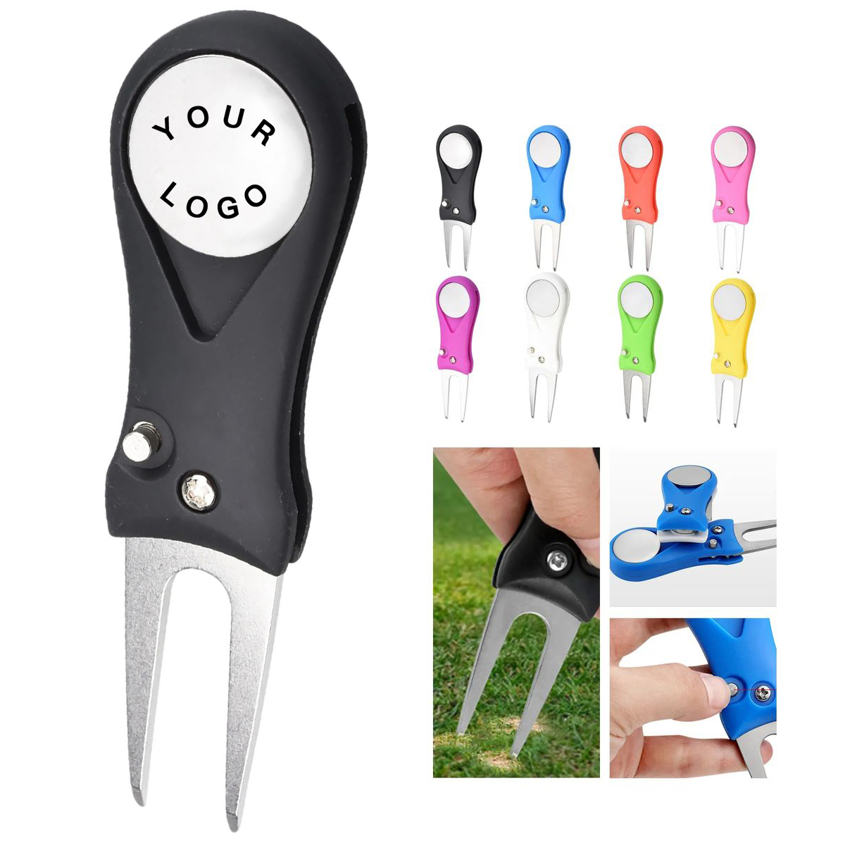 Pocket Size Golf Divot Tool with Folding Design 13