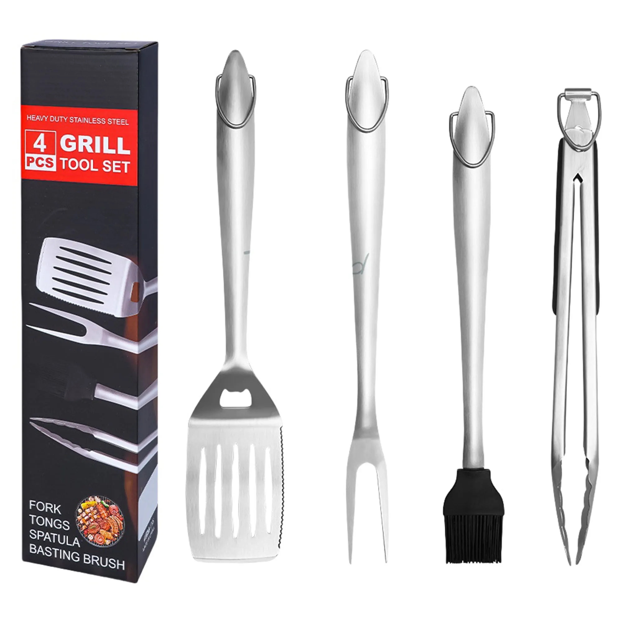4pc Barbecue Accessories 3