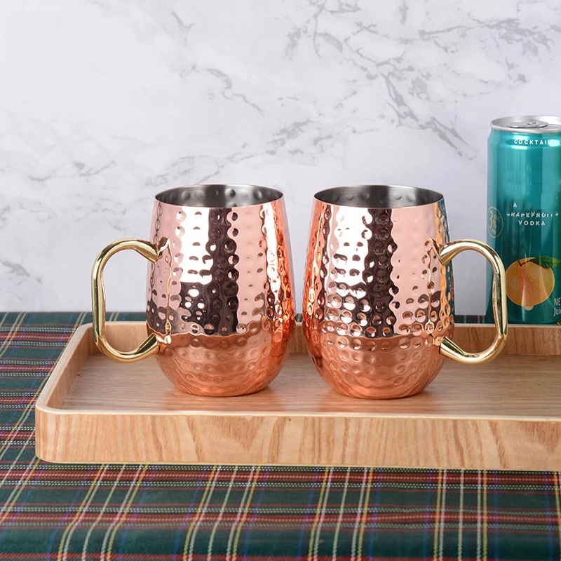 Custom 18 oz Stainless Steel Moscow Mule Mug 1