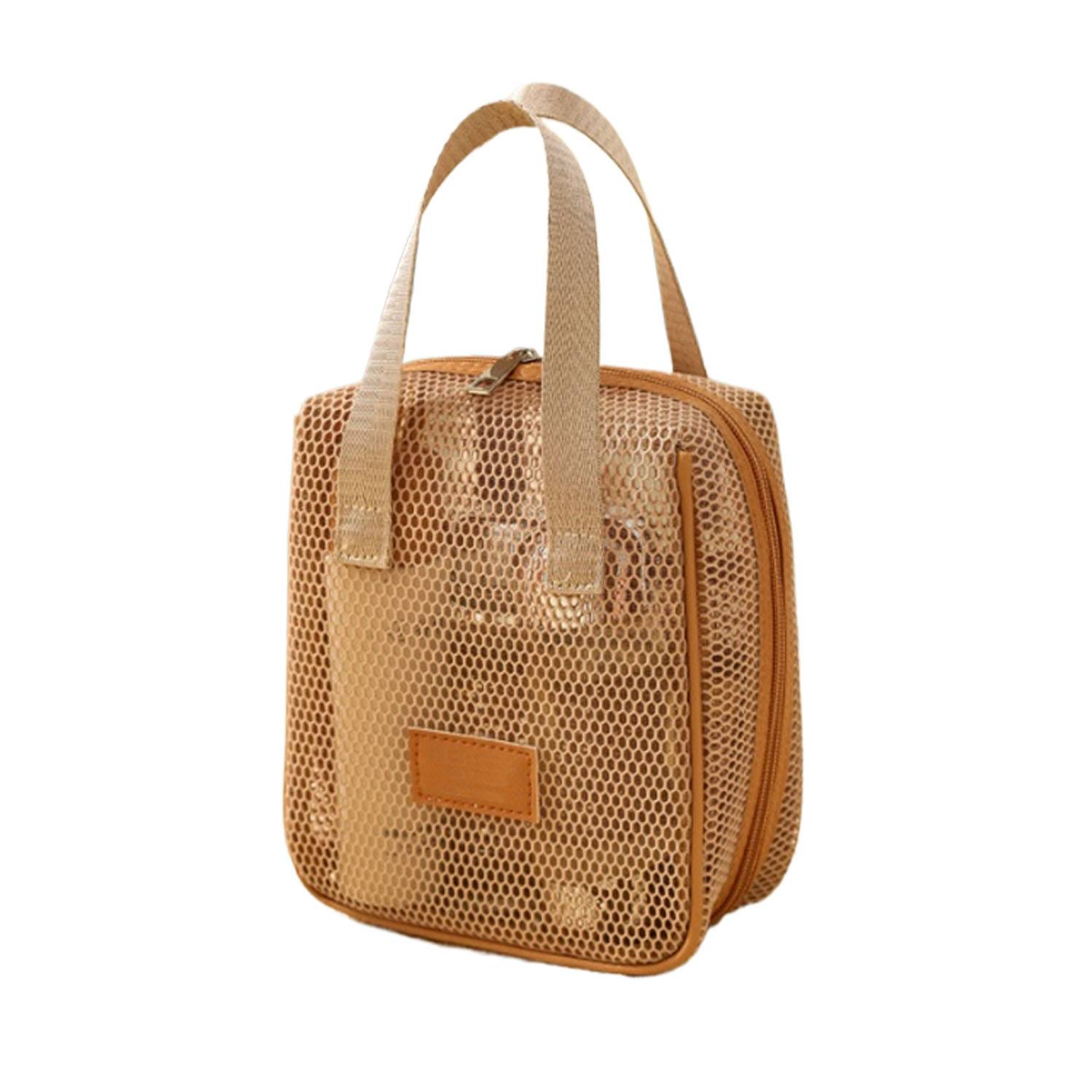 Lightweight Portable Breathable Mesh Cosmetic Bag 3