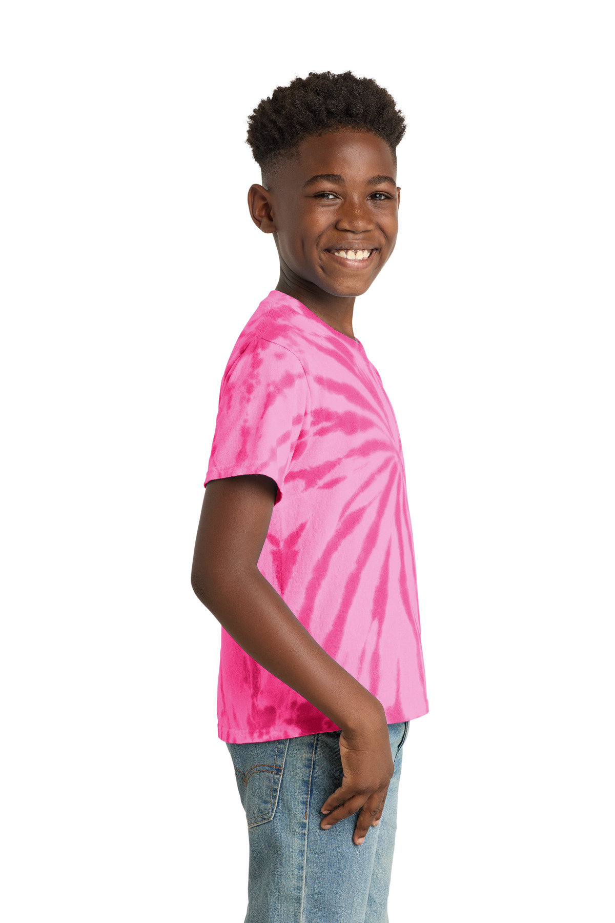 Port & Co Youth Tie-Dye Tee. PC147Y 100
