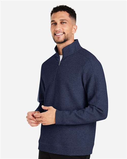 Men's Spirit Textured Quarter-Zip Pullover - NE725 37