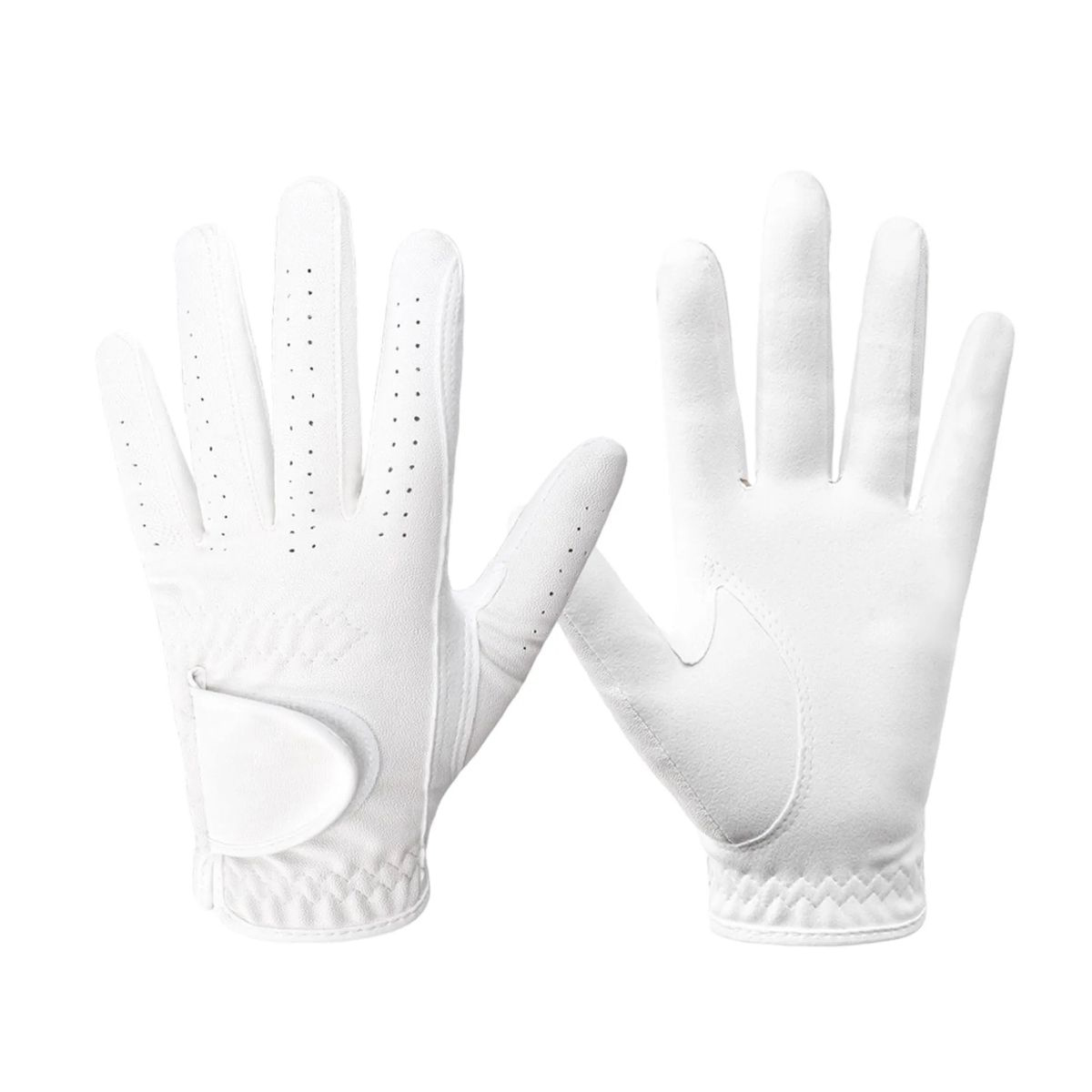 Adjustable Suede Golf Gloves for Practice 2