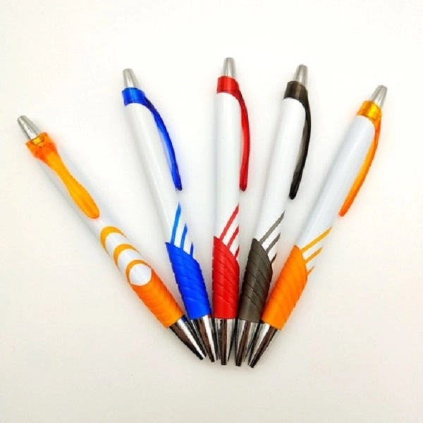Stylish plastic ball pen 1
