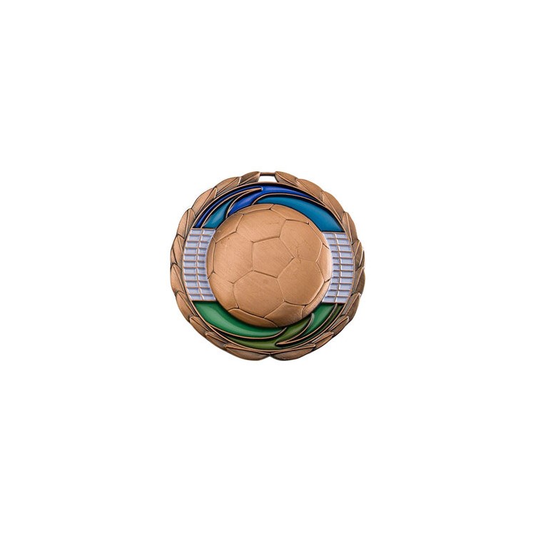 Soccer Color Epoxy Medallion (2-1/2") 2
