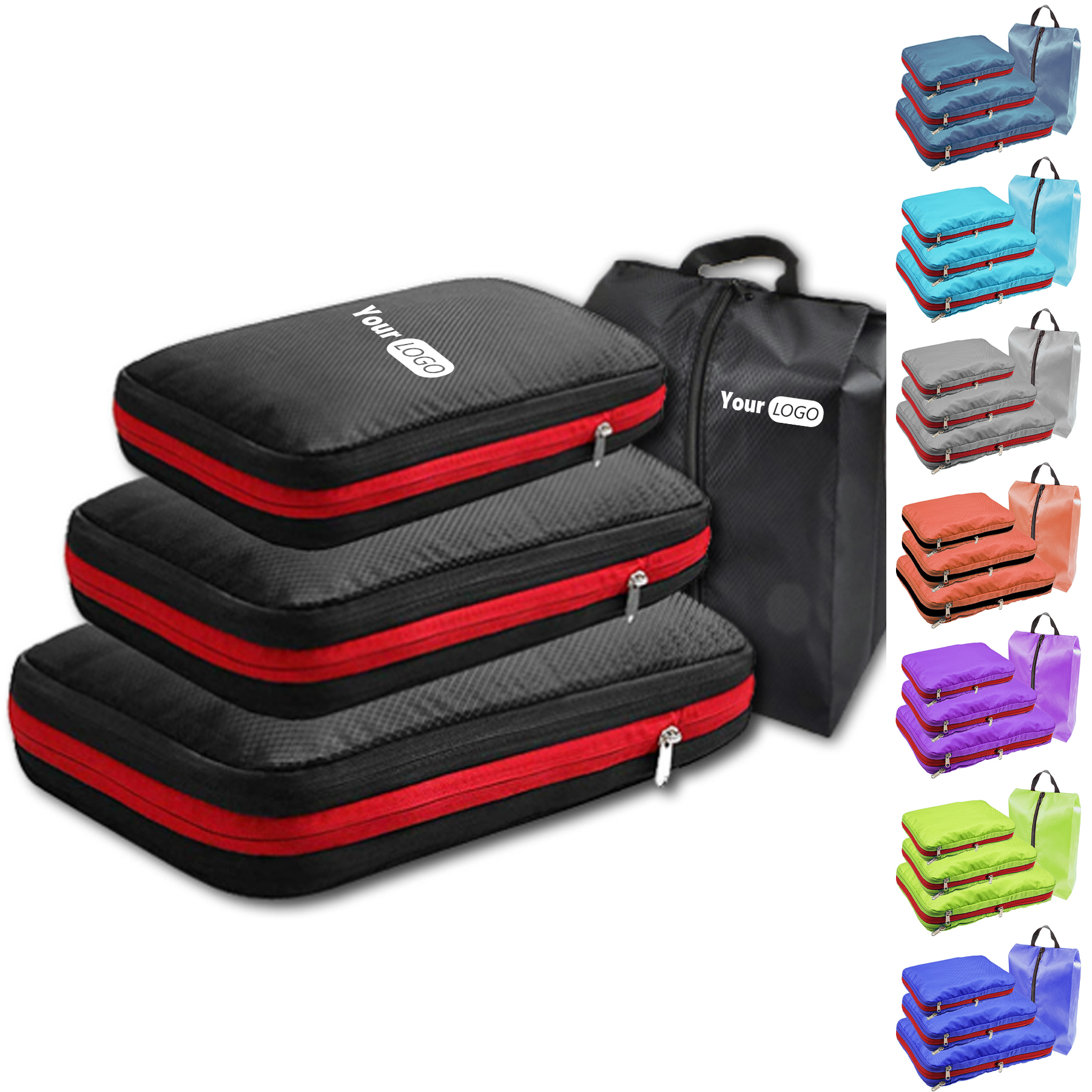 Luggage Organizers for Travel Accessories with Shoe Bag 7