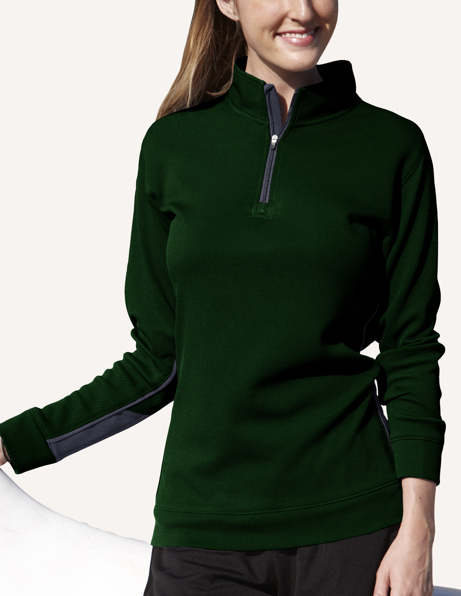 Ladies' Pro-Blitz Long Sleeve Pullover Shirt 4