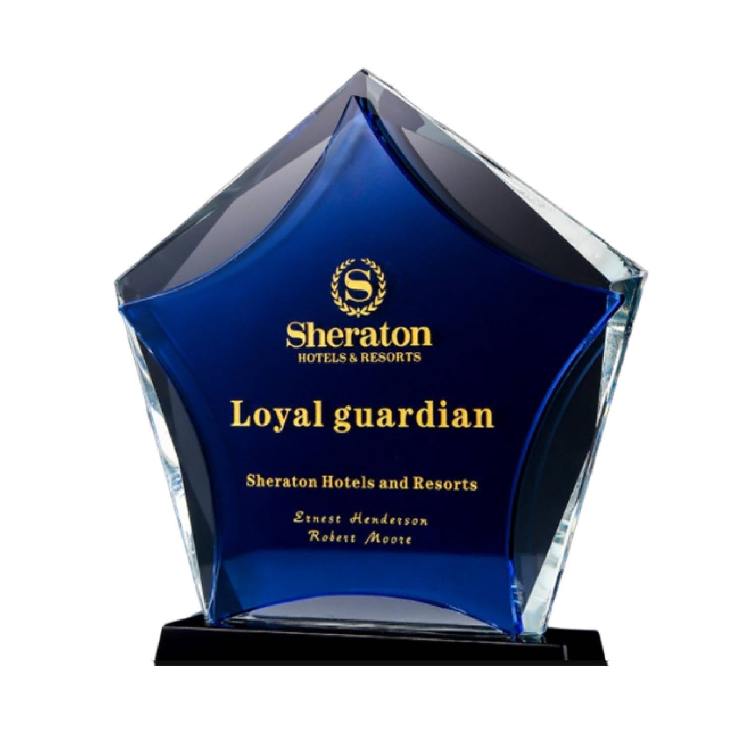 Prism Star Crystal Trophy 5