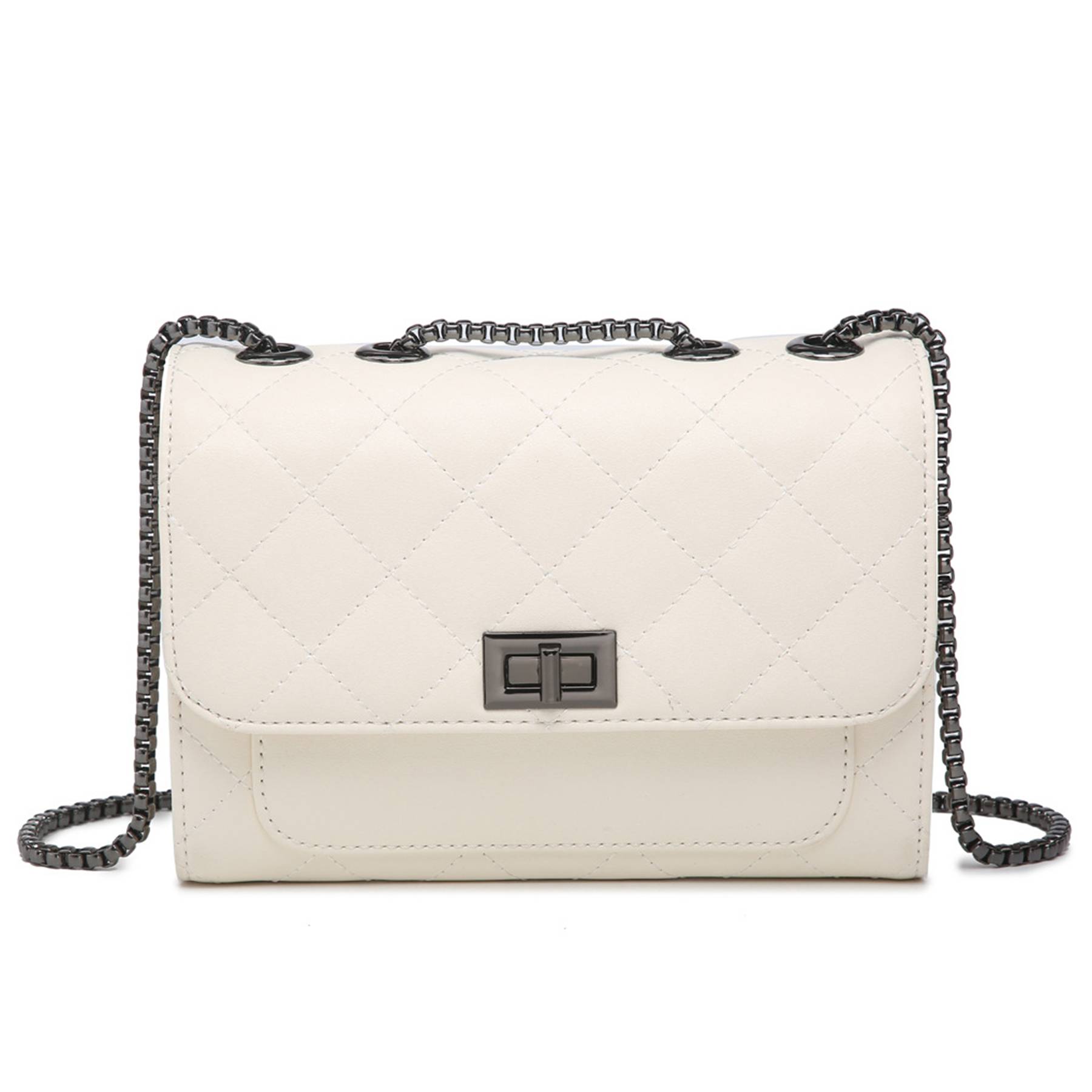Genuine Leather Quilted Shoulder Crossbody Bags for Women 3