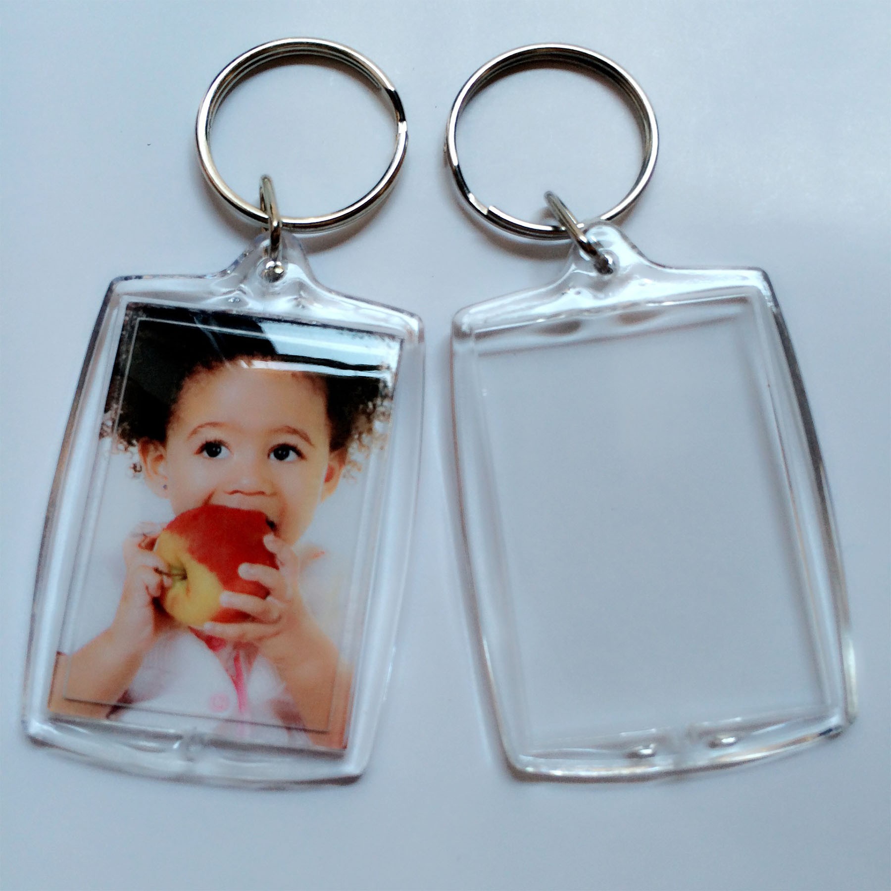Acrylic Snap-In Photo Keychains 3