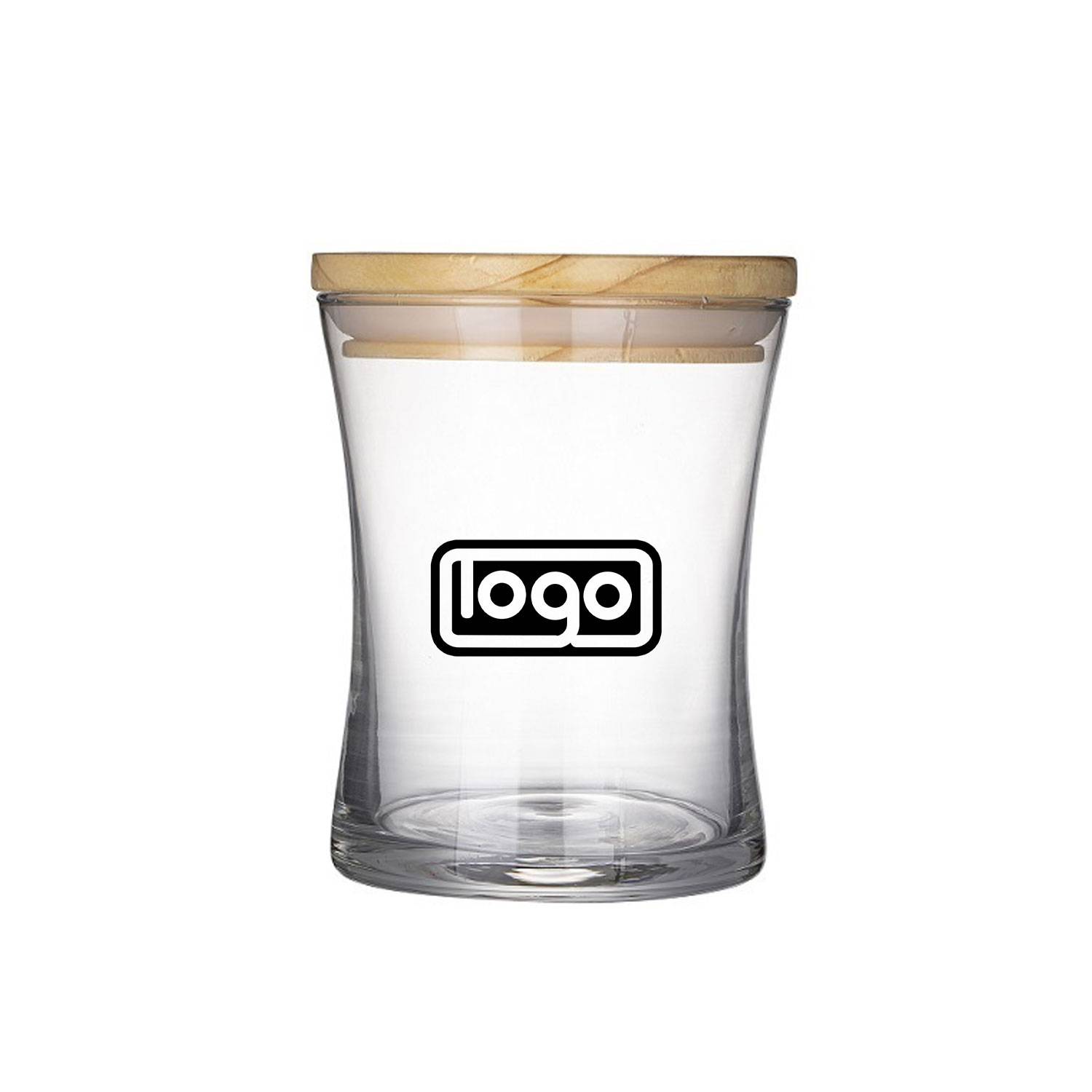 15oz Clear glass Waist Cup 7