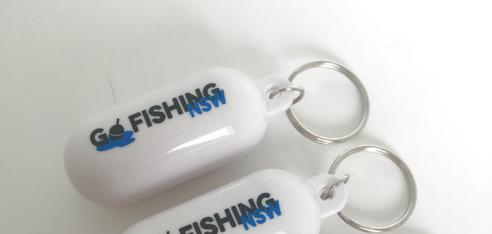 Plastic Floating Keychain 4