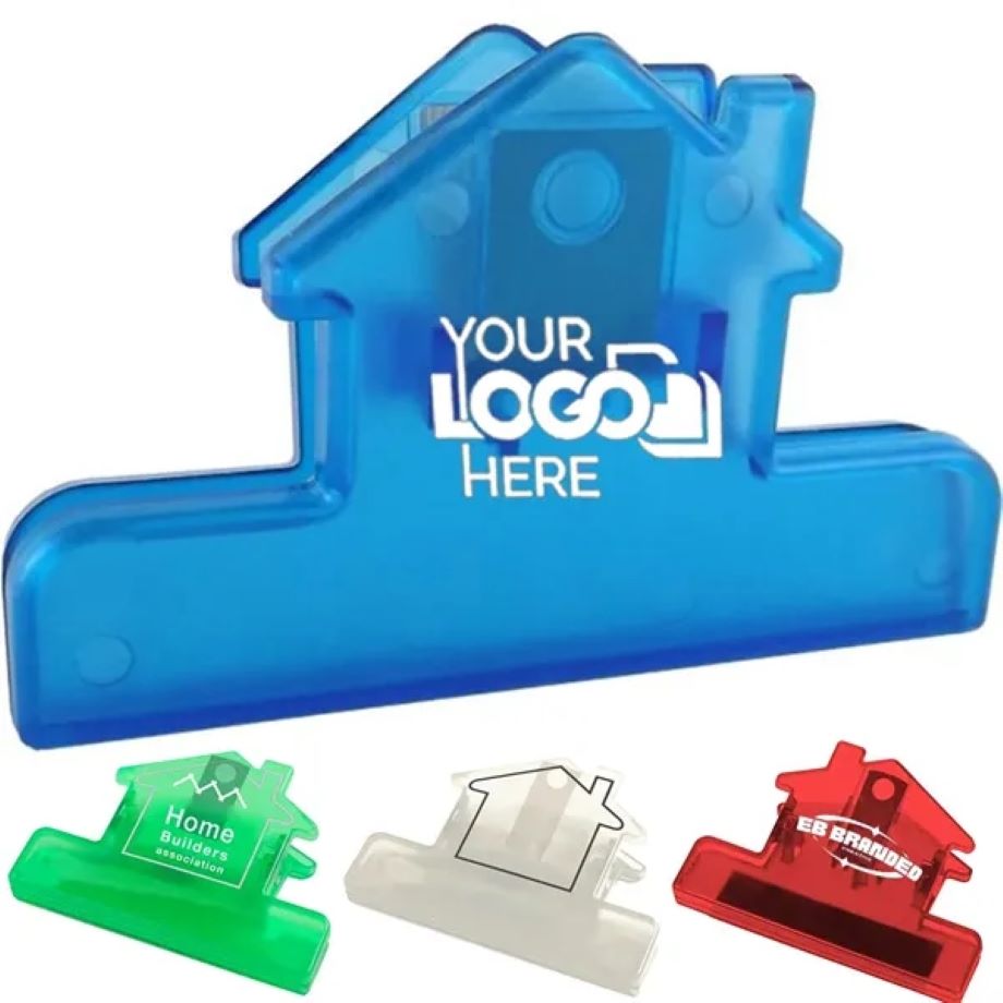 4" House Shaped Bag Clip 2