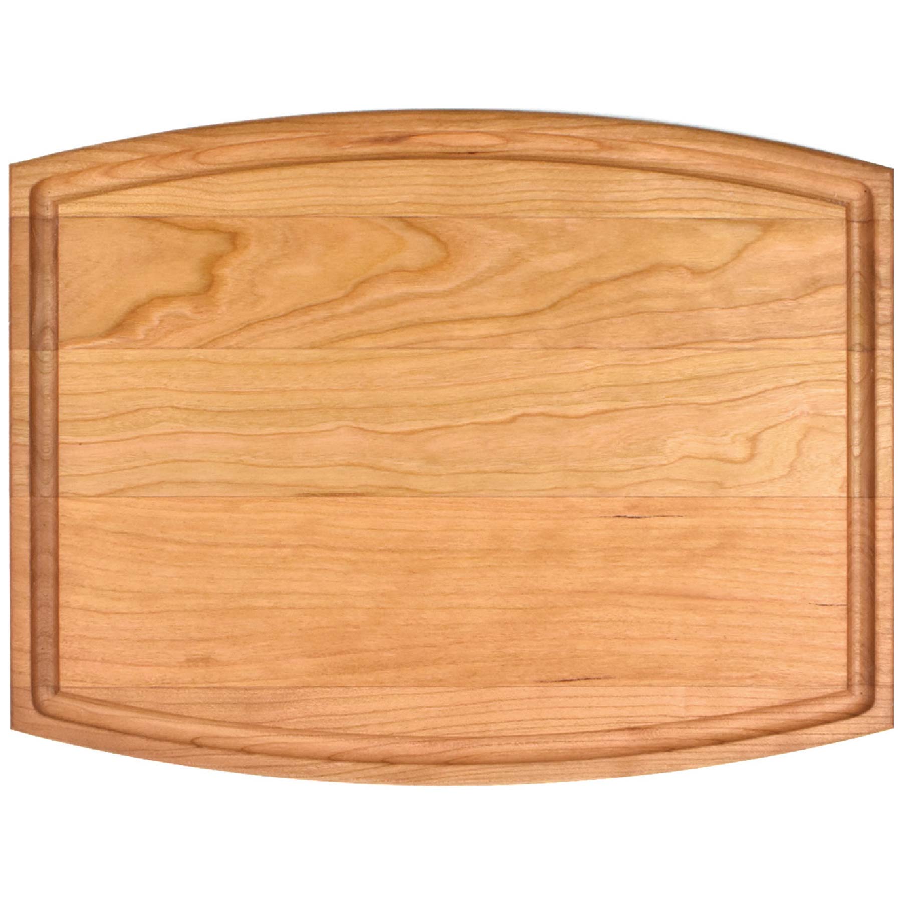 9" x 12" x 3/4" Cherry Cutting Board with Juice Groove 2