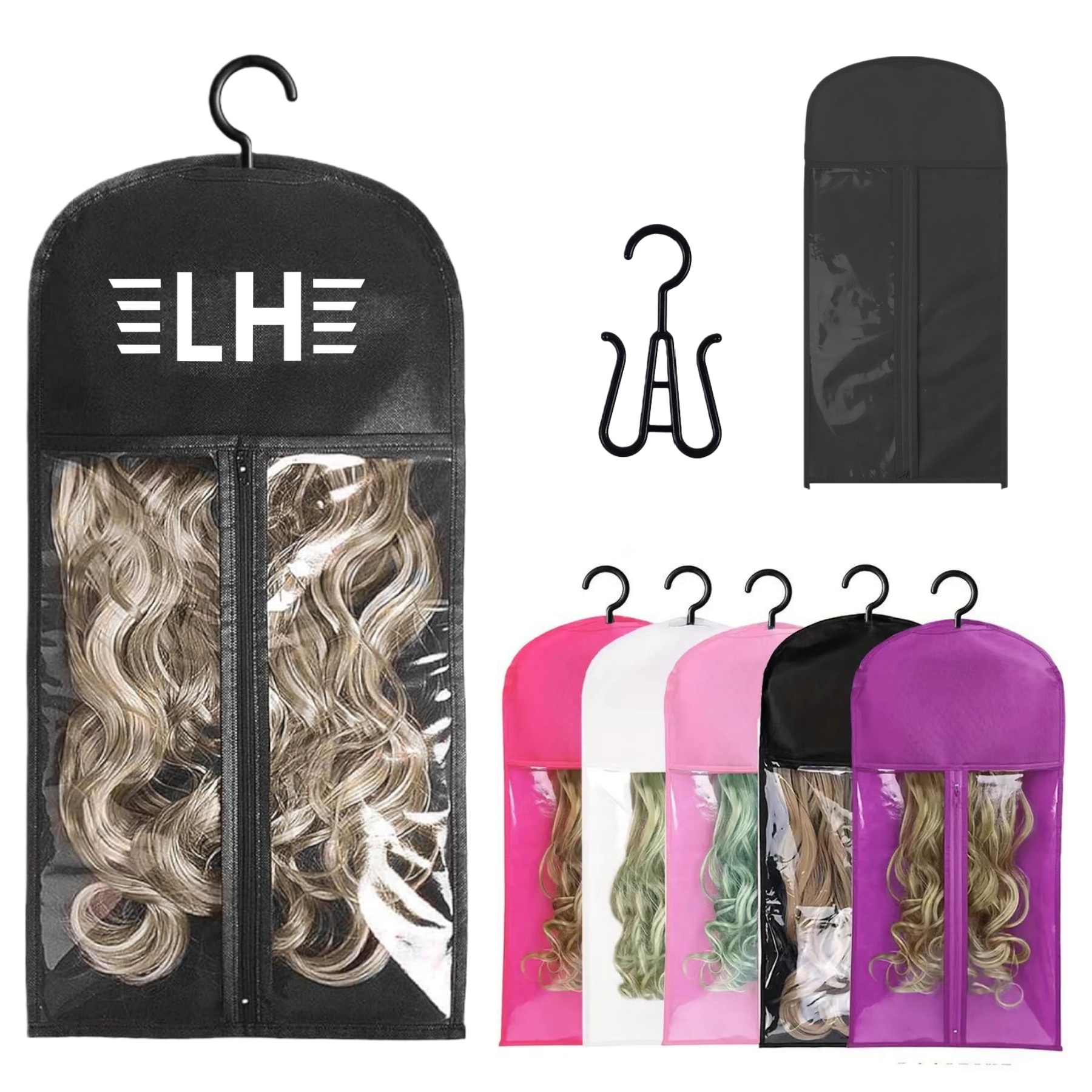 Wig Storage Hanging Bag 6