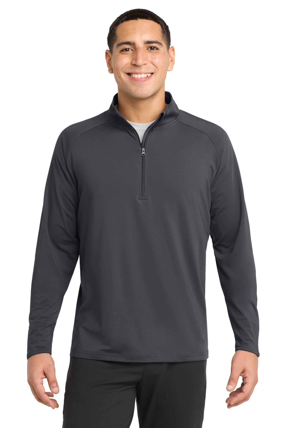 Sport-Tek Tall Sport-Wick Stretch 1/4-Zip Pullover. TST850 39