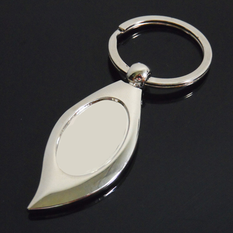 Creative Leaf Shape Metal Key Chain 4