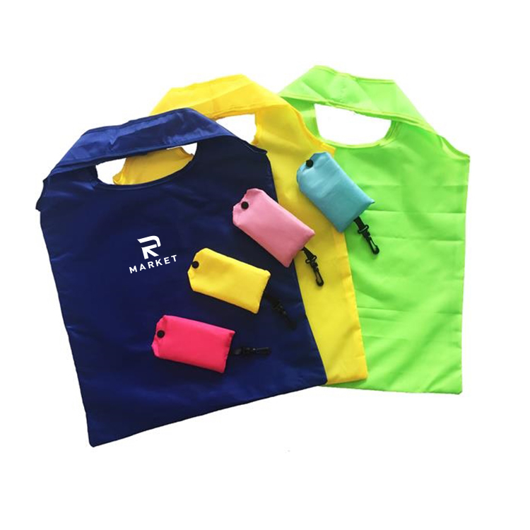 Reusable Grocery Bags easily wrapped which takes up hardly any space 2