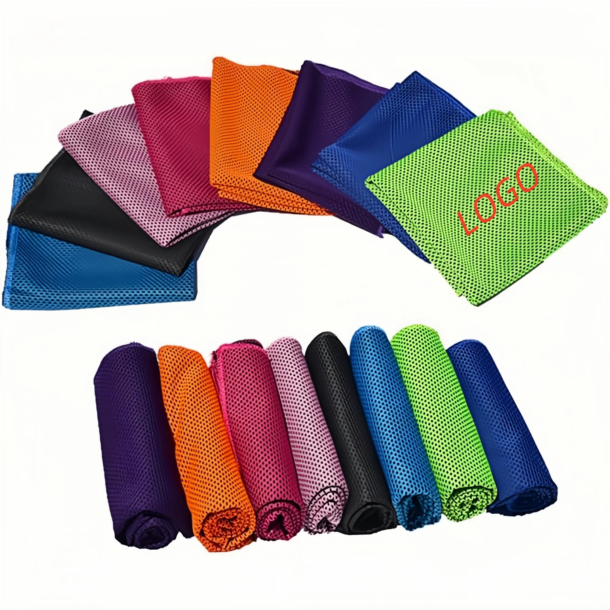 Instant Cooling Microfiber Towel Chilly Cold Wrap 2