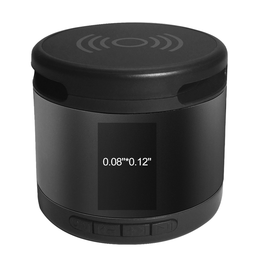 Jones Metal Bluetooth Speaker w/ Wireless Charging Pad