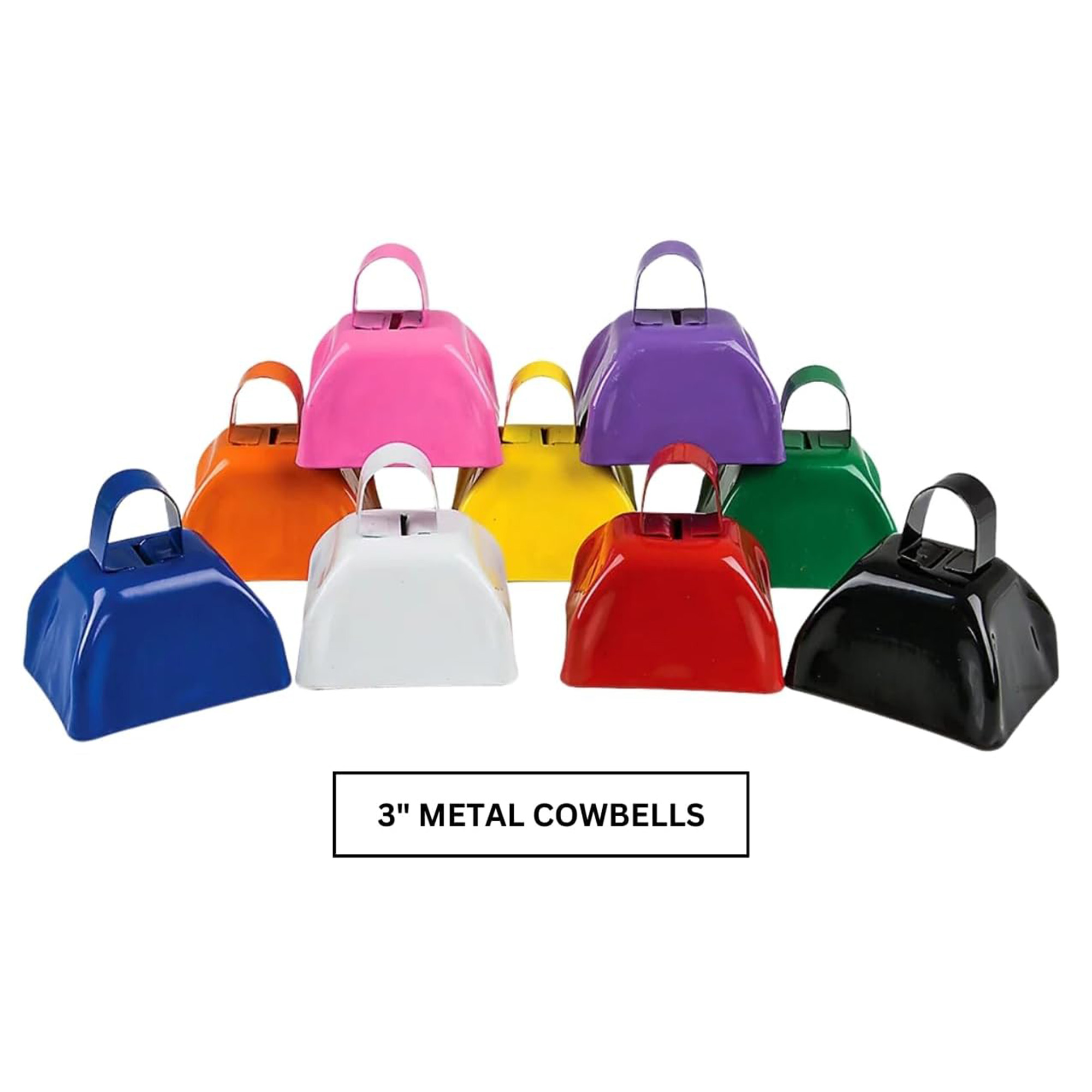 Full Color Imprint 3" Metal Cowbell 2