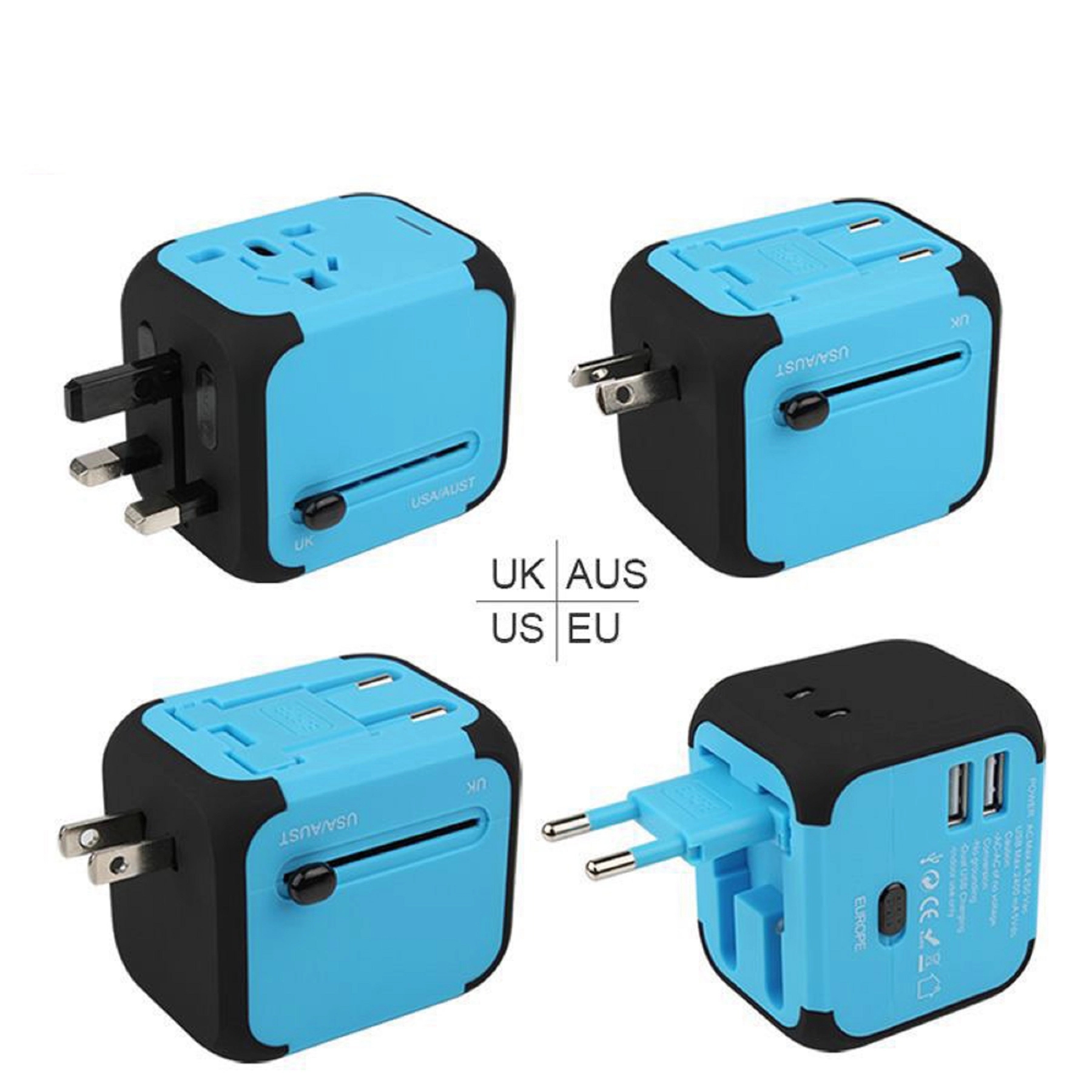 Universal Multi Travel Power Adaptor Plug 6