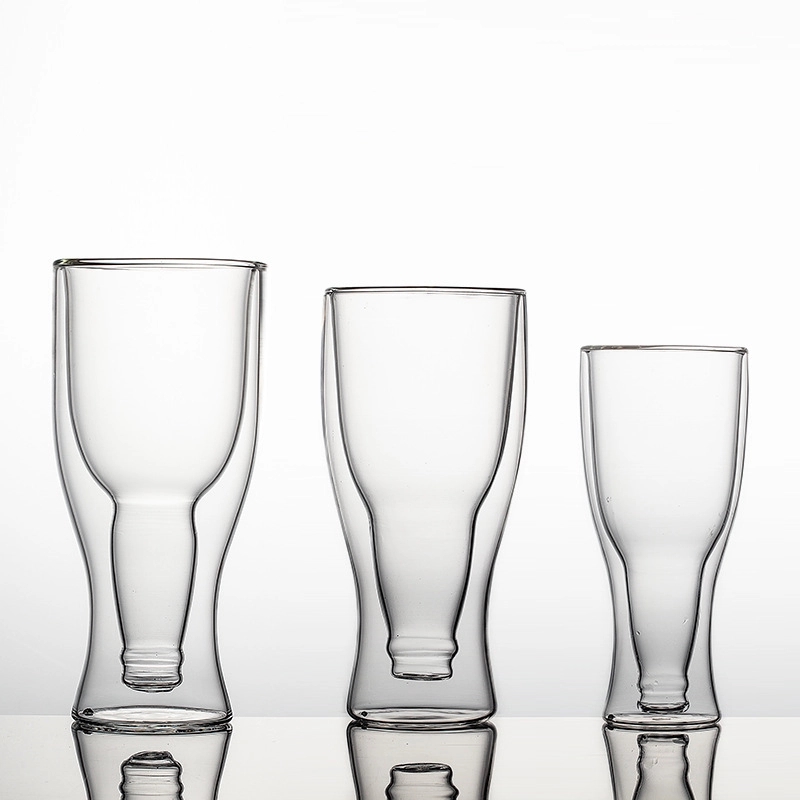 Large Capacity Inverted Double-Layer Beer Mug 12Oz 3