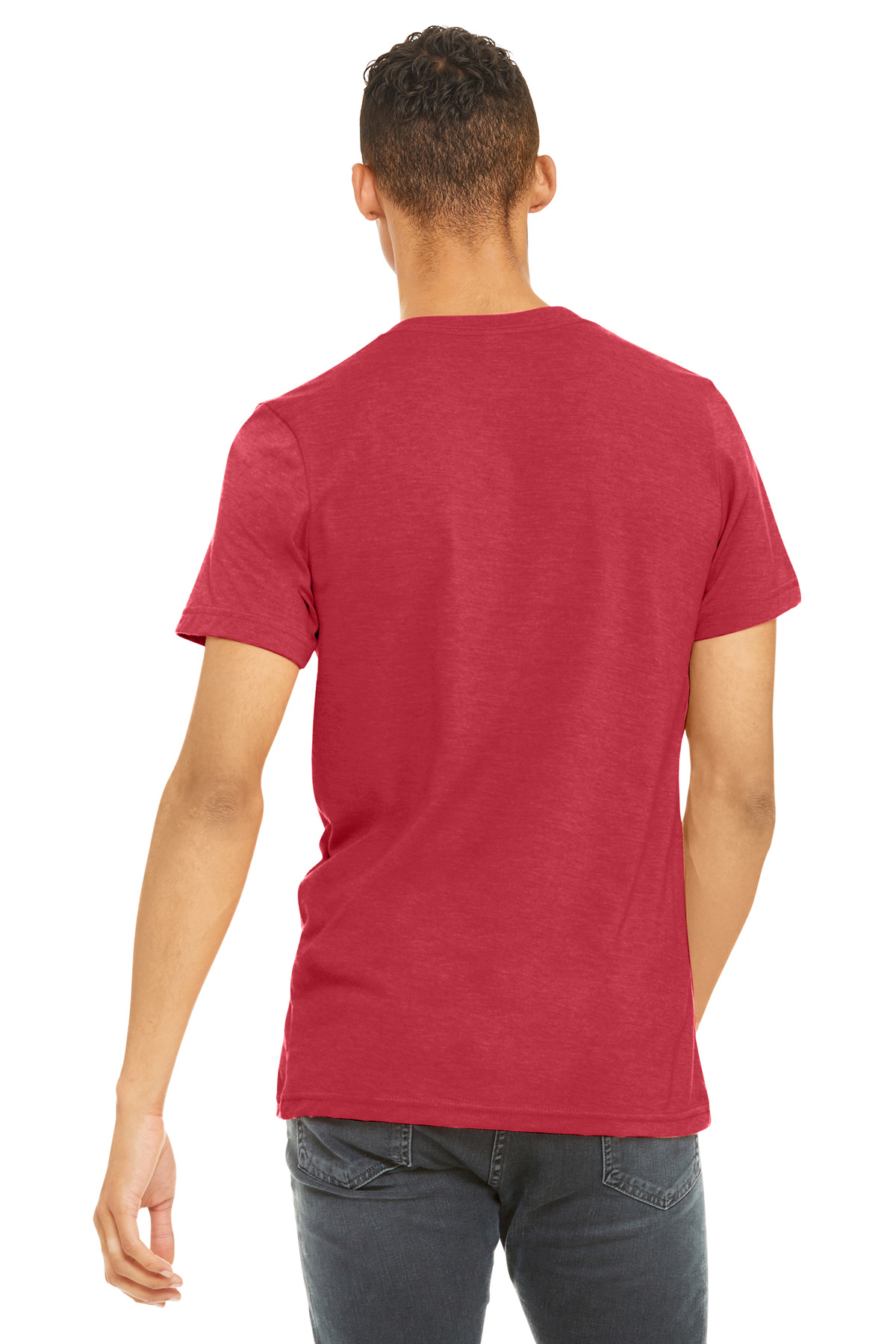 BELLA+CANVAS Unisex Heather CVC Short Sleeve Tee. BC3001CVC 267