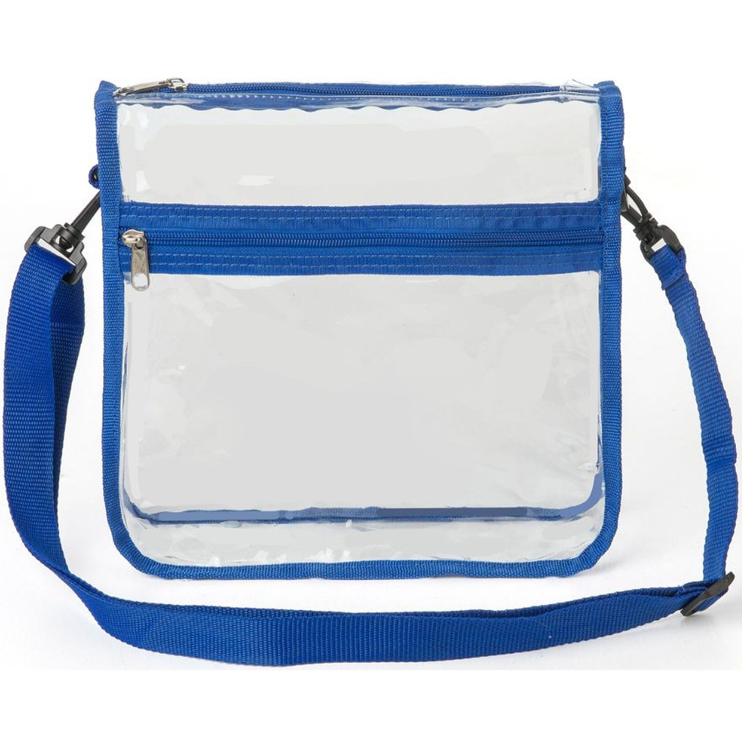 Stadium Approved Purse Tote Bag Clear PVC Transparent Crossbody Bag 6