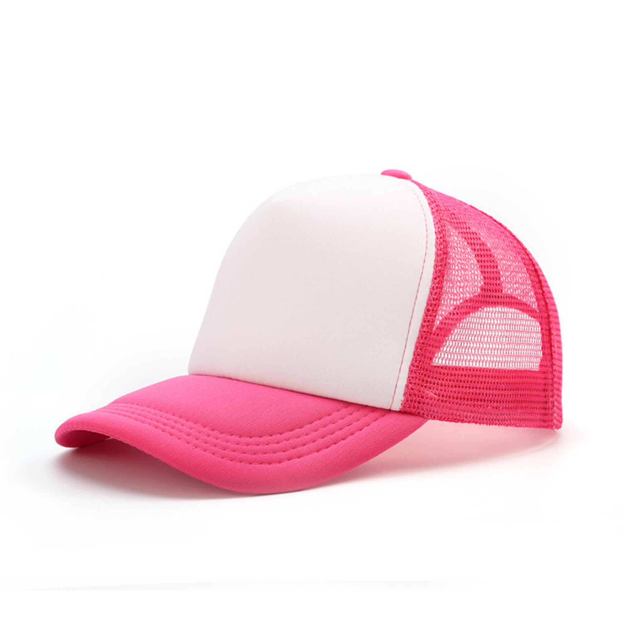 5 Panel Adjustable Mesh Back Baseball Cap 2