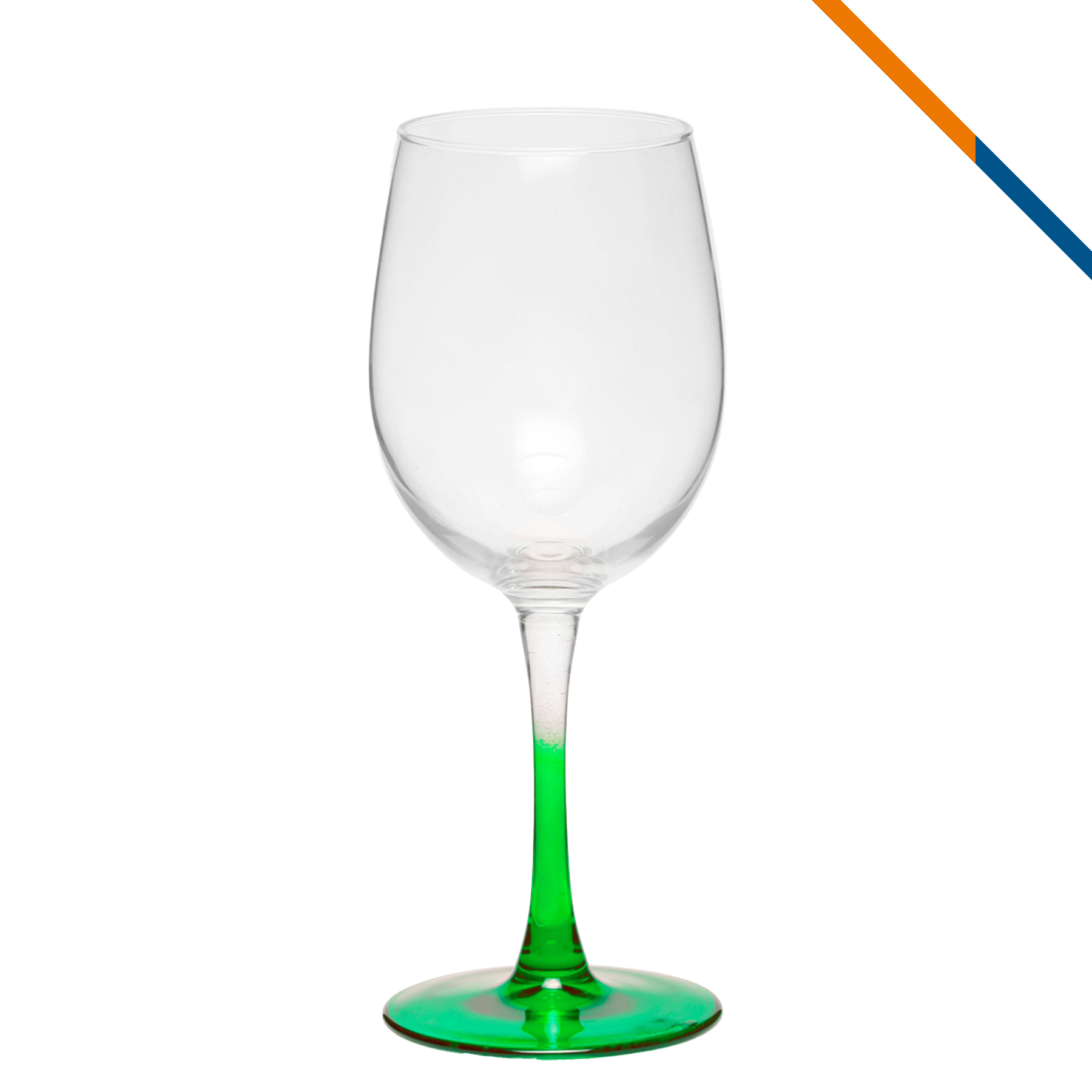 Fance White Wine Glasses - 12 OZ. 3