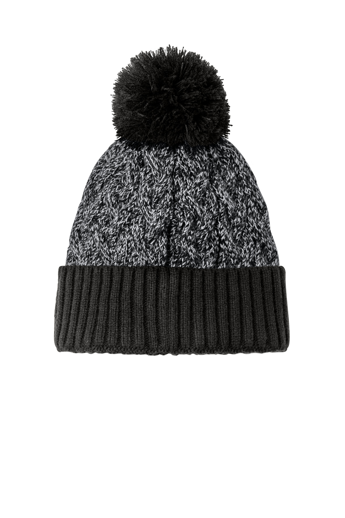 New Era Marled Knit Pom Beanie NE910 4