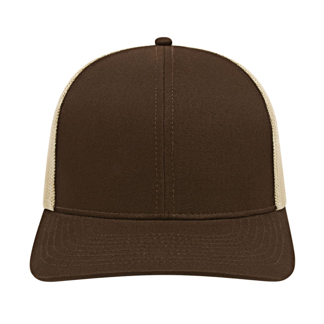Cap America Poly/Cotton Trucker Mesh Back Cap 553