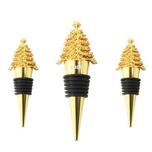 Stylish Christmas Tree Design Wine Bottle Stopper 5