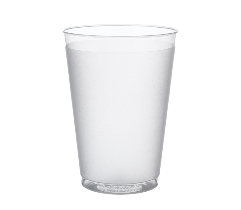 Flexible Frosted Stadium Plastic Cup, 12 oz. 5